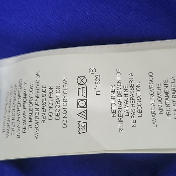 Ralph Lauren Royal Blue Polo Bear Tee Men's Size Large - Picture 10 of 10